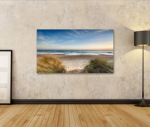 islandburner Bild Bilder auf Leinwand Strand Meer Sand...