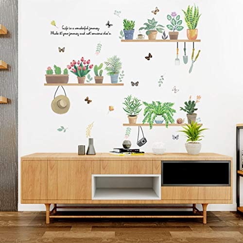 YEARNLY Bananenblatt KaktusTapete Wandbilder für Wohnzimmer Sofa Hintergrund 3D Papier Foto Wandbild 3D Wandbild Wand Papier