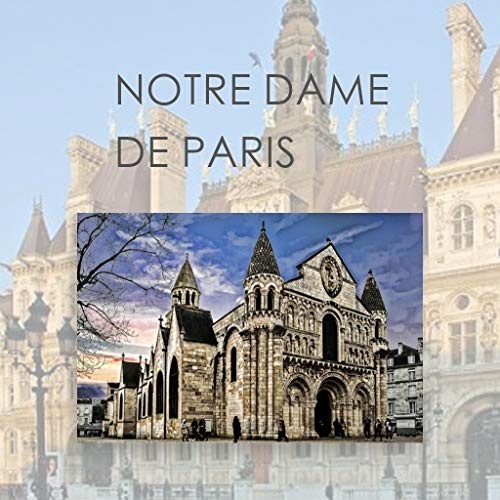 YEARNLY Great-Art Fototapete Notre Dame von Paris Wandbild Dekoration |Casimodo Lieblingsglockenturm |Foto-Tapete Wandtapete Fotoposter Wanddeko