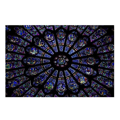 YEARNLY Great-Art Fototapete Notre Dame von Paris Rose...