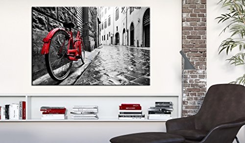 murando - Bilder 60x40 cm Vlies Leinwandbild 1 TLG Kunstdruck modern Wandbilder XXL Wanddekoration Design Wand Bild - Vintage Fahrrad d-B-0080-b-b