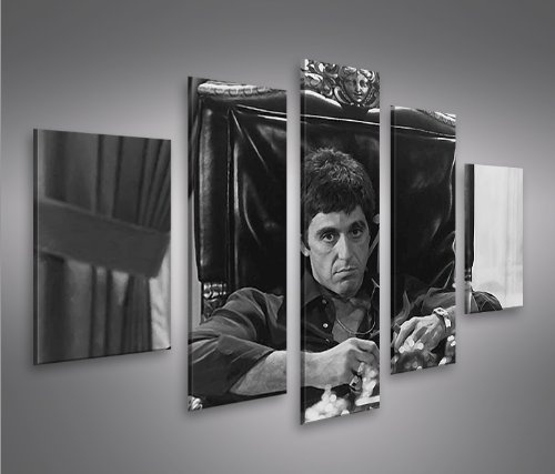 islandburner Bild Bilder auf Leinwand Al Pacino MF XXL Poster Leinwandbild Wandbild Dekoartikel Wohnzimmer Marke