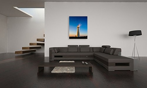 Bilderfabrik - Naturbild auf Leinwand und Holzkeilrahmen bespannt. Beste Qualität, handgefertigt in Deutschland. (40x60 cm)