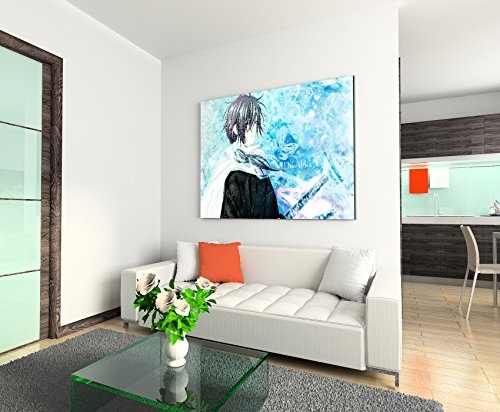 Demon Of The Blue Winds Wandbild 120x80cm XXL Bilder und Kunstdrucke auf Leinwand