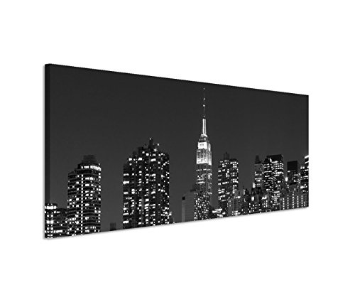 Modernes Bild 150x50cm Urbane Fotografie - Midtown Manhattan Skyline in New York in den USA