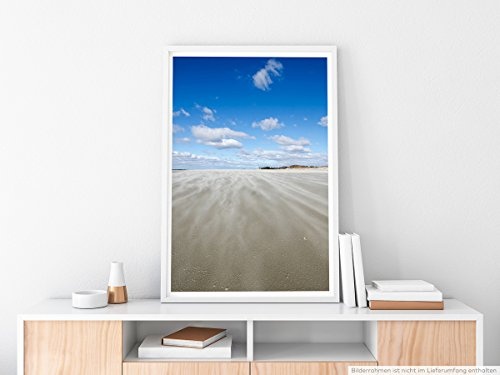 Best for home Artprints - Art - Wehender Sand am einsamen...