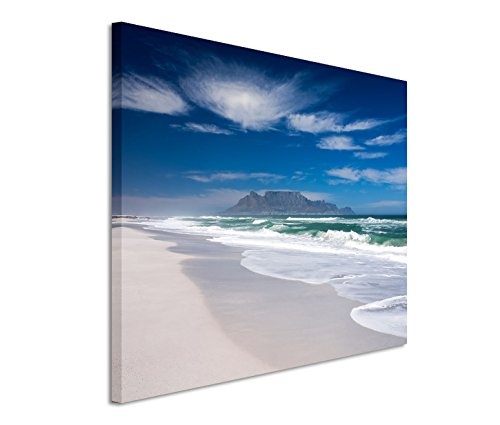 Modernes Bild 120x80cm Landschaftsfotografie - Traumhafter Strand