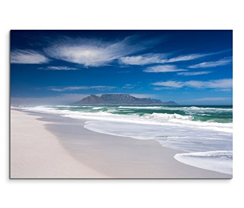 Modernes Bild 120x80cm Landschaftsfotografie - Traumhafter Strand