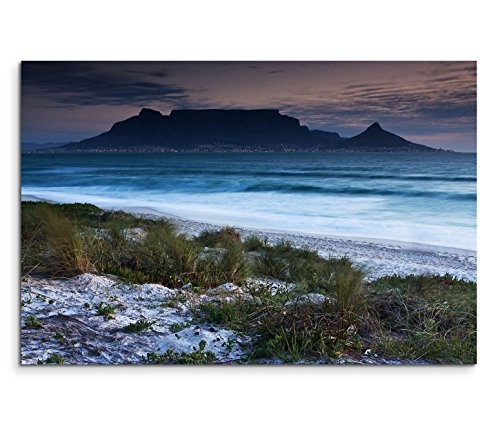 Modernes Bild 120x80cm Landschaftsfotografie - Table Mountain aus Milnerton