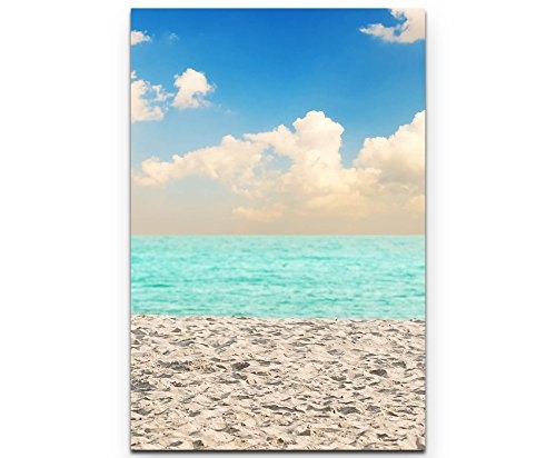 Leinwandbild 90x60cm Blaues Meer - Fotografie