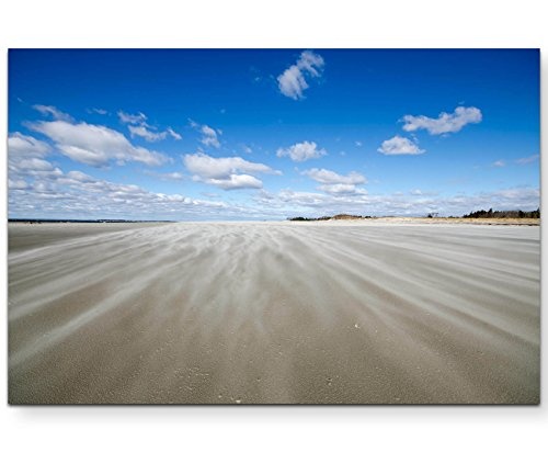 Leinwandbild 120x80cm Leerer endloser Strand