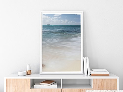 Best for home Artprints - Art - Karibischer Strand- Fotodruck in gestochen scharfer Qualität