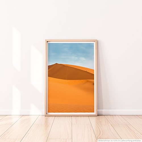Best for home Artprints - Art - Beeindruckende Sanddünen in der Sahara- Fotodruck in gestochen scharfer Qualität