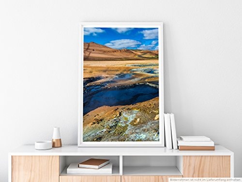 Best for home Artprints - Art - Thermalquelle Island- Fotodruck in gestochen scharfer Qualität