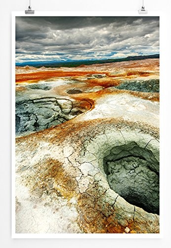 Best for home Artprints - Art - Geothermische Gegend Hverir Island- Fotodruck in gestochen scharfer Qualität