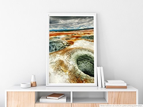 Best for home Artprints - Art - Geothermische Gegend Hverir Island- Fotodruck in gestochen scharfer Qualität