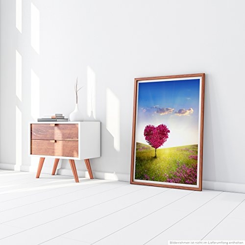 Best for home Artprints - Künstlerische Fotografie - Baum der Liebe- Fotodruck in gestochen scharfer Qualität