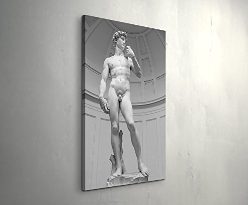 Leinwandbild 90x60cm Statur Michelangelo - David