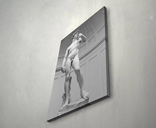 Leinwandbild 90x60cm Statur Michelangelo - David