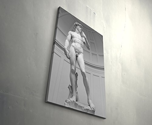 Leinwandbild 90x60cm Statur Michelangelo - David