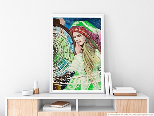 Best for home Artprints - Bild eines mythologischen Mädchens- Fotodruck in gestochen scharfer Qualität