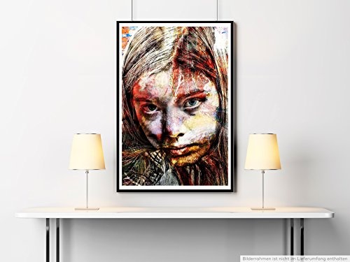 Best for home Artprints - Porträt einer jungen Frau- Fotodruck in gestochen scharfer Qualität