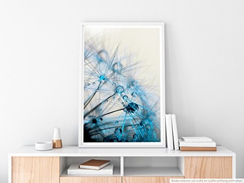 Best for home Artprints - Kunstbild - Makroaufnahme einer Pusteblumen- Fotodruck in gestochen scharfer Qualität
