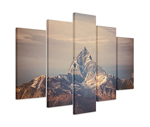 Modernes Bild 150x100cm Landschaftsfotografie - Himalaya Gebirge
