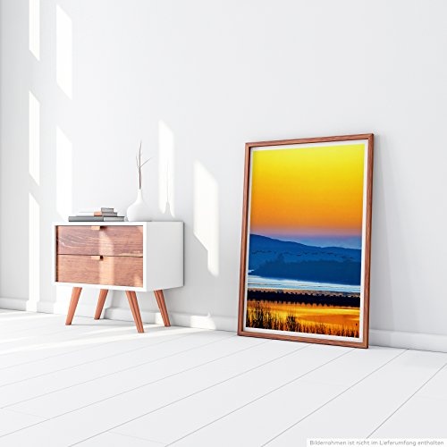 Best for home Artprints - Art - Farbenfrohe Landschaft- Fotodruck in gestochen scharfer Qualität