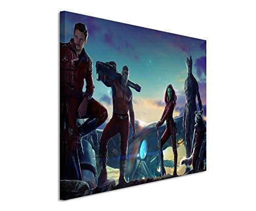 Guardians of the Galaxy Movie Wandbild 120x80cm XXL Bilder und Kunstdrucke auf Leinwand