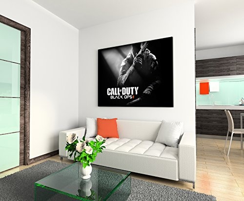 Gamingmotiv COD Wandbild 120x80cm XXL Bilder und Kunstdrucke auf Leinwand