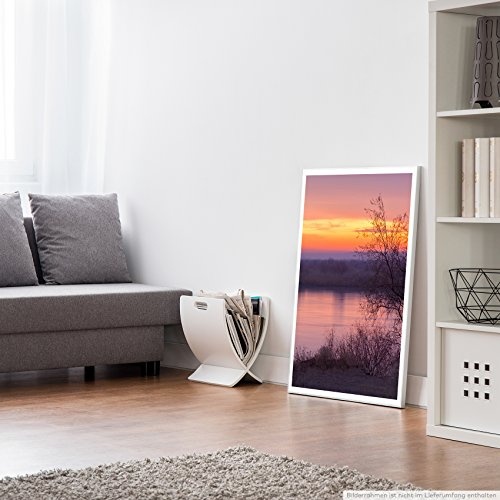 Best for home Artprints - Art - Warmer malerischer Sonnenaufgang- Fotodruck in gestochen scharfer Qualität