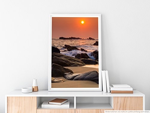 Best for home Artprints - Art - Warmer Sonnenuntergang...