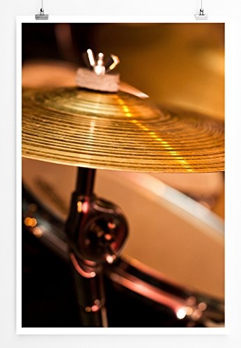 Best for home Artprints - Künstlerische Fotografie - Ausschnitt eines Drumsets- Fotodruck in gestochen scharfer Qualität