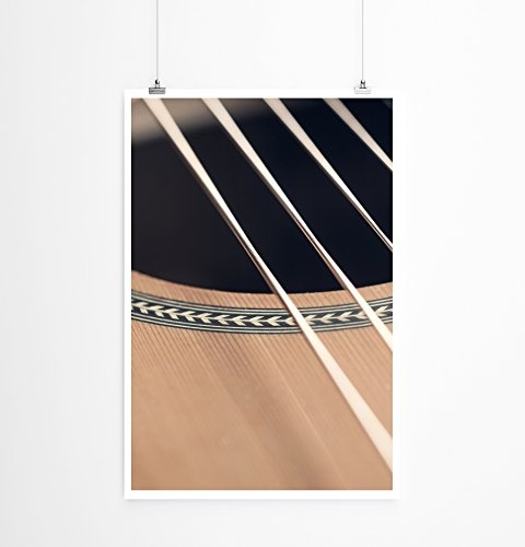 Best for home Artprints - Künstlerische Fotografie - Gitarrensaiten- Fotodruck in gestochen scharfer Qualität