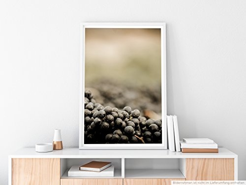 Best for home Artprints - Künstlerische Fotografie - Weintrauben- Fotodruck in gestochen scharfer Qualität