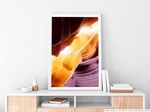 Best for home Artprints - Bild - Antelope Canyon- Fotodruck in gestochen scharfer Qualität