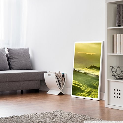 Best for home Artprints - Art - Sonnenaufgang bei San Quirico dOrcia Italien- Fotodruck in gestochen scharfer Qualität