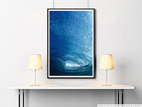 Best for home Artprints - Künstlerische Fotografie - In einer Meereswelle- Fotodruck in gestochen scharfer Qualität