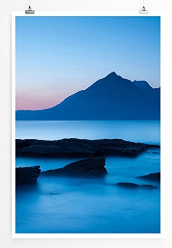 Best for home Artprints - Art - Elgol Strand der Isle of Skye Schottland- Fotodruck in gestochen scharfer Qualität