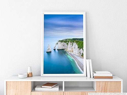Best for home Artprints - Art - Etretat Aval Klippe Normandie Frankreich- Fotodruck in gestochen scharfer Qualität