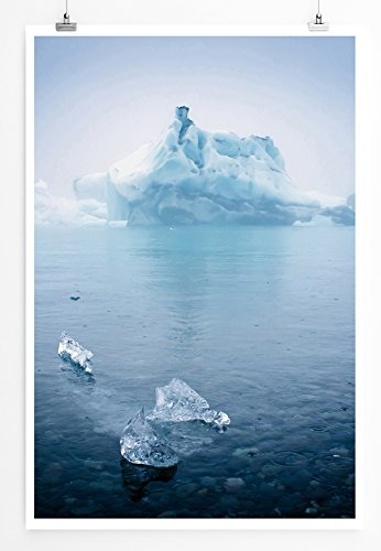 Best for home Artprints - Art - Jokulsarlon Eislagune Island- Fotodruck in gestochen scharfer Qualität