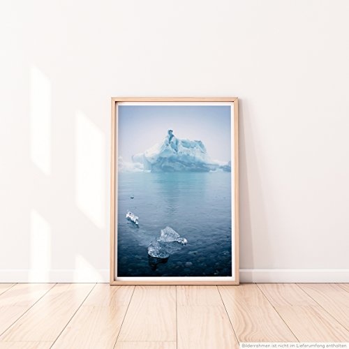 Best for home Artprints - Art - Jokulsarlon Eislagune Island- Fotodruck in gestochen scharfer Qualität