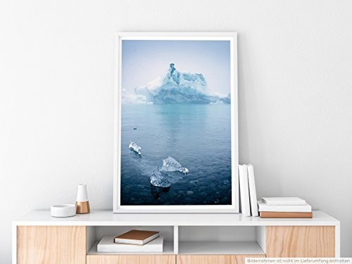 Best for home Artprints - Art - Jokulsarlon Eislagune Island- Fotodruck in gestochen scharfer Qualität