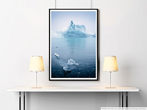 Best for home Artprints - Art - Jokulsarlon Eislagune Island- Fotodruck in gestochen scharfer Qualität