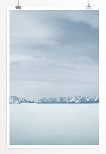 Best for home Artprints - Art - Eiswüste und Berge- Fotodruck in gestochen scharfer Qualität