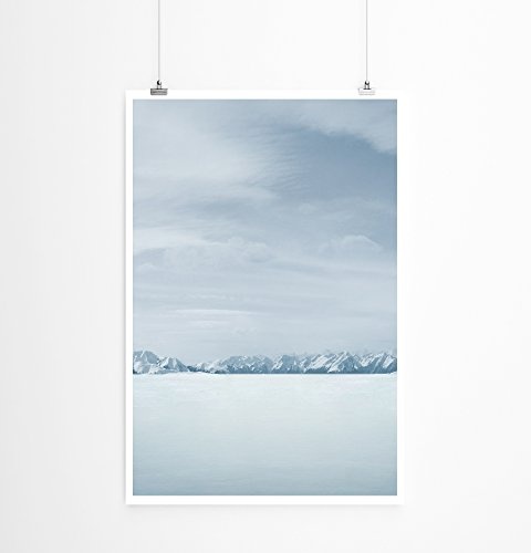 Best for home Artprints - Art - Eiswüste und Berge- Fotodruck in gestochen scharfer Qualität