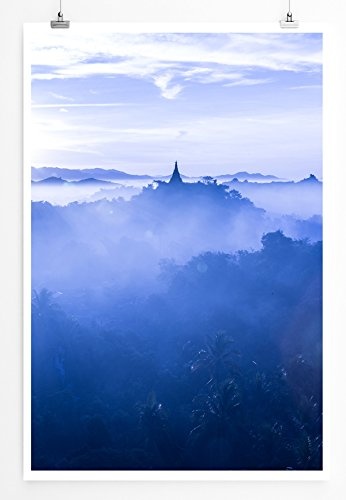 Best for home Artprints - Art - Pagode in Mandalay Burma- Fotodruck in gestochen scharfer Qualität