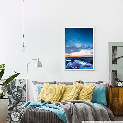 Best for home Artprints - Art - Weite Landschaft im Morgengrauen- Fotodruck in gestochen scharfer Qualität