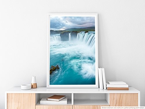 Best for home Artprints - Art - Godafoss Wasserfall...